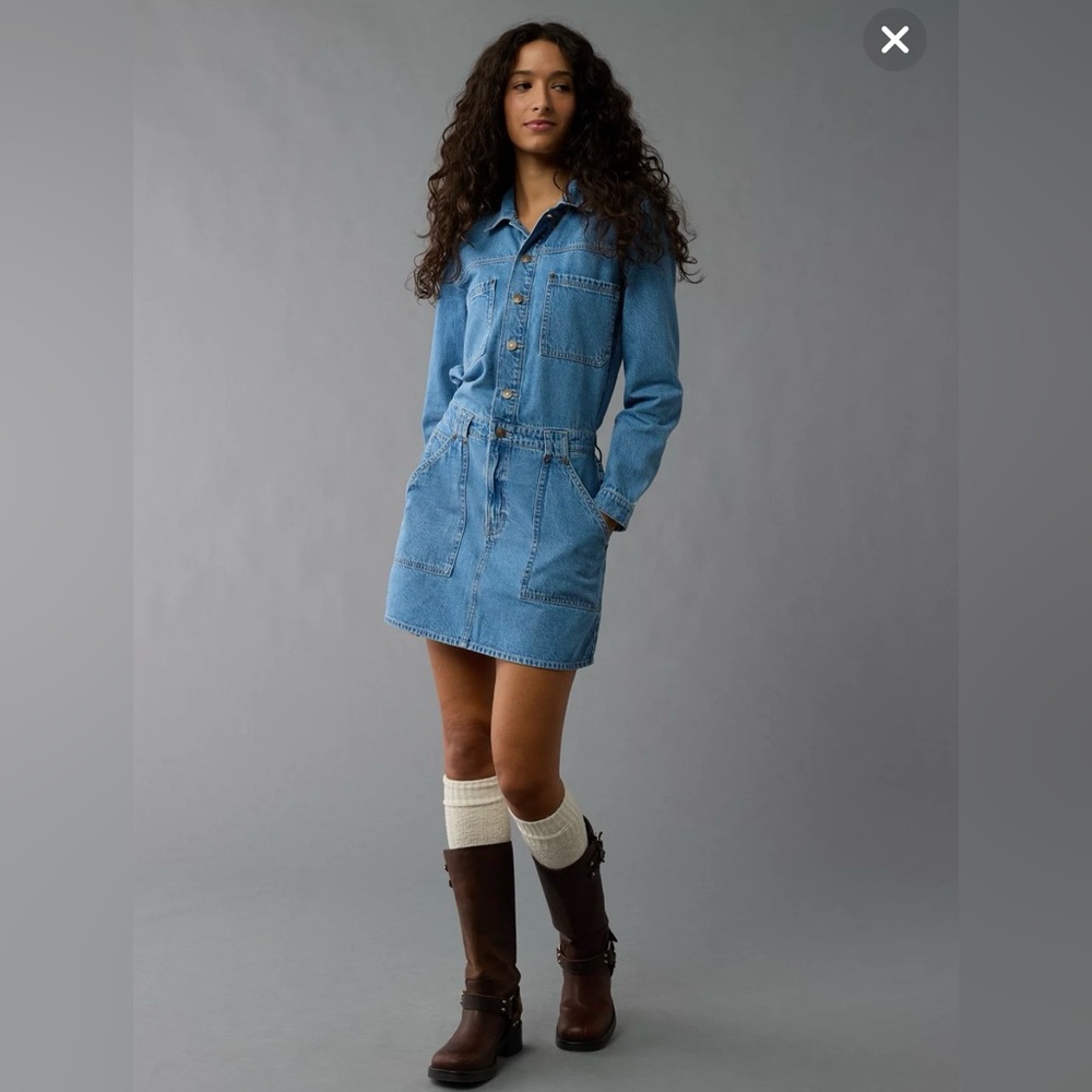 American Eagle Denim Dress